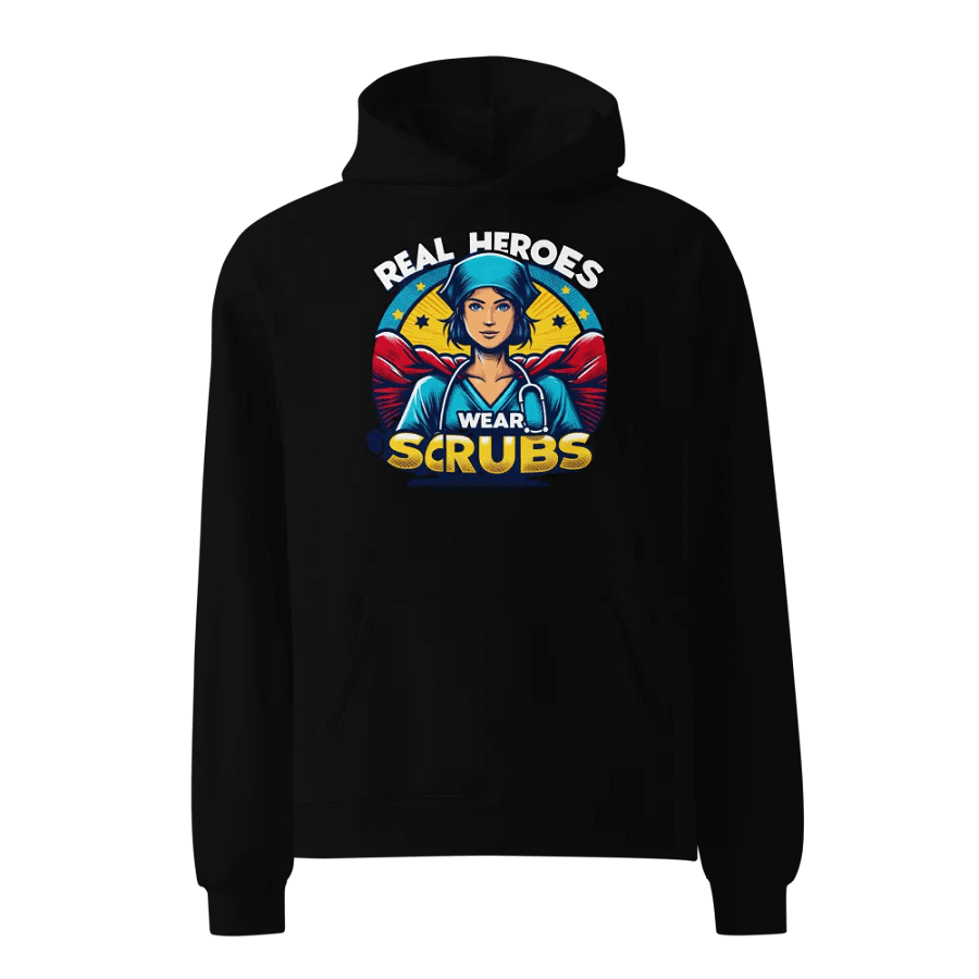 Superhero Scrubs Unisex Hoodie product image (1)
