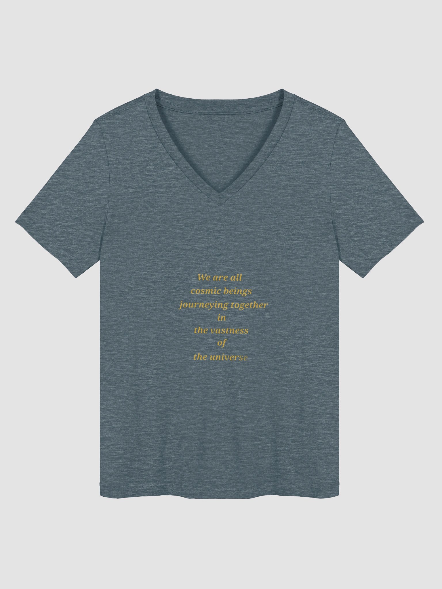 Cosmic Journey Relaxed V-Neck Tee product image (1)