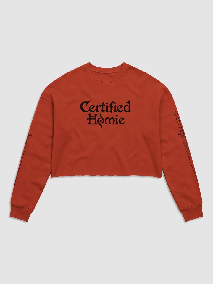 Certified Homie Cropped Sweater product image (1)