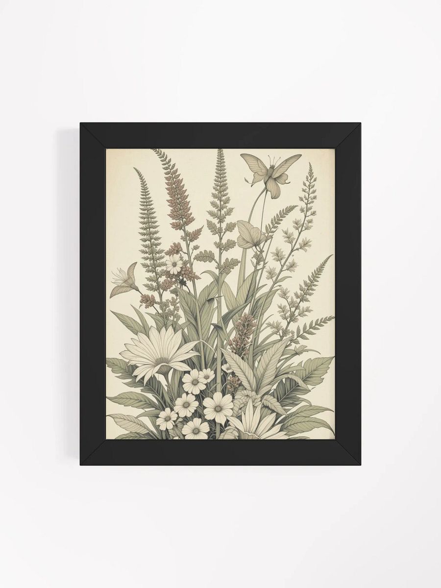 Botanical Harmony Matte Poster product image (10)