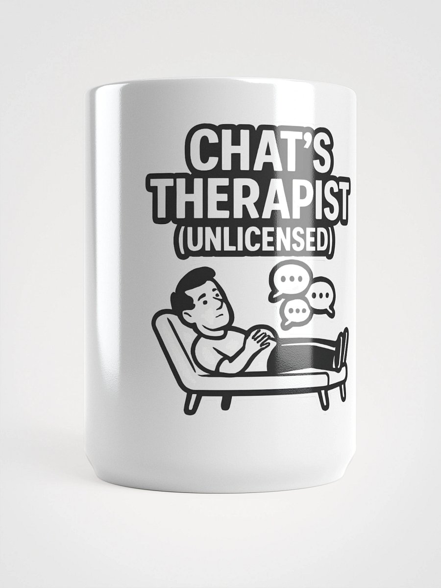 Therapeutic Thoughts White Glossy Mug product image (5)