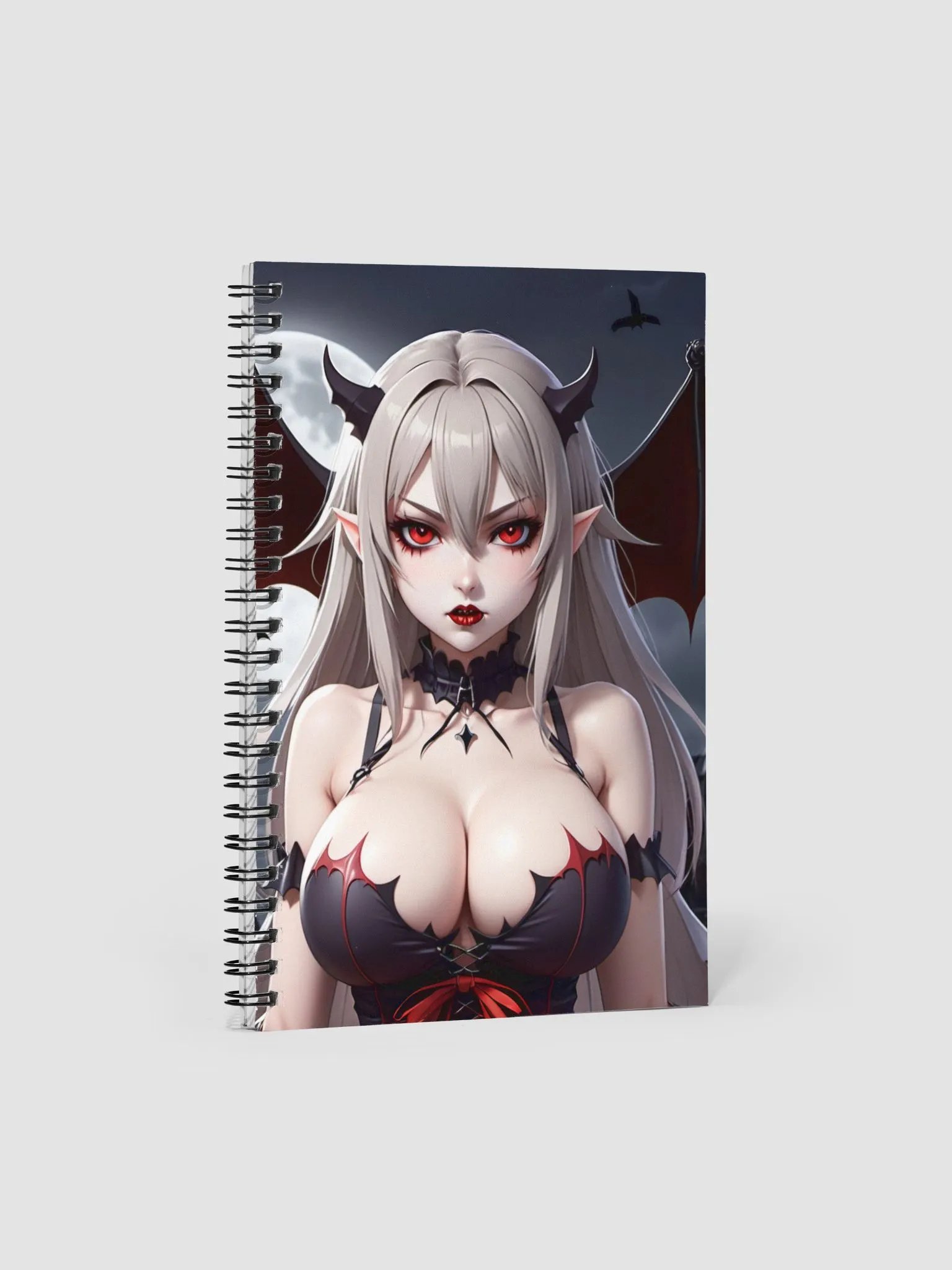 Moonlit Wings Spiral Notebook product image (1)