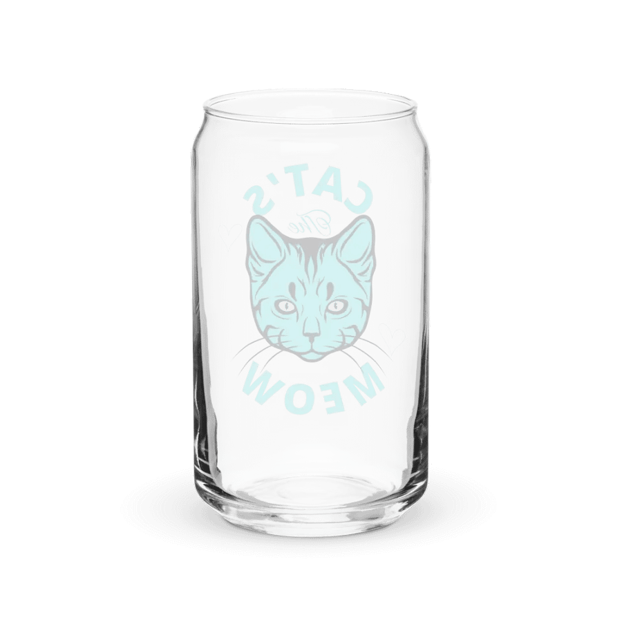 The Cat's Meow Can Glass product image (8)
