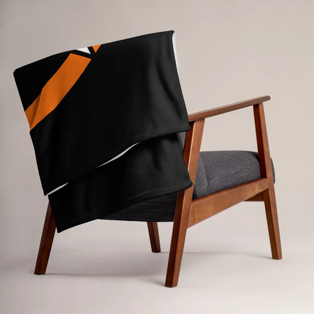 'OA' Symbol Throw Blanket - Black product image (4)