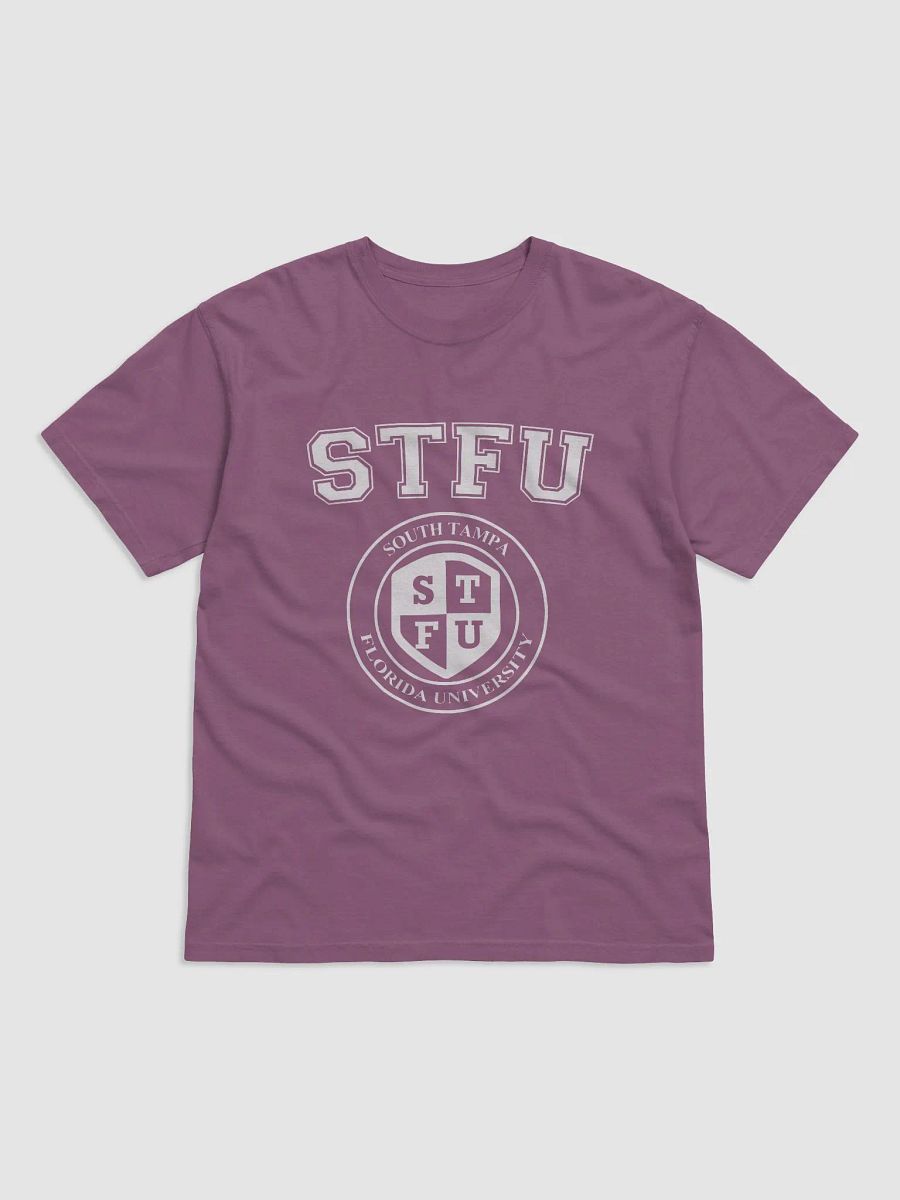 STFU Garment-Dyed Heavyweight T-Shirt / Dark Colors product image (1)