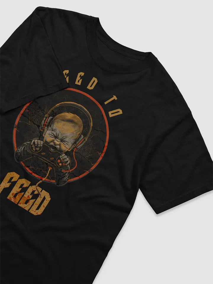Games Feed Me Best Heavyweight Black Tee product image (1)