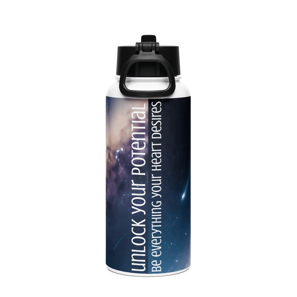 DO IT ALL Stainless Steel Water Bottle with Straw Lid product image (2)