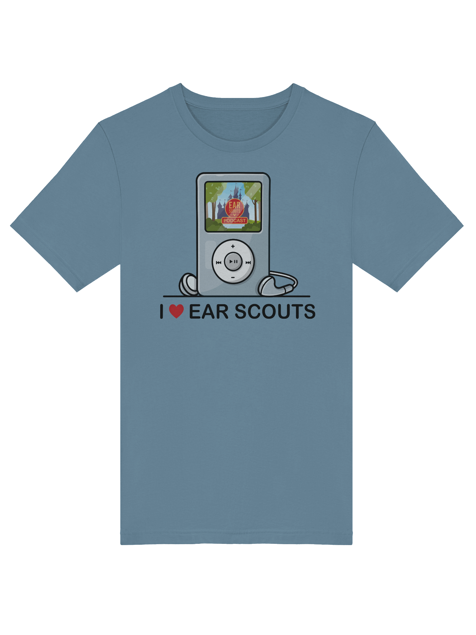I ❤️ Ear Scouts Podcast Tee product image (4)