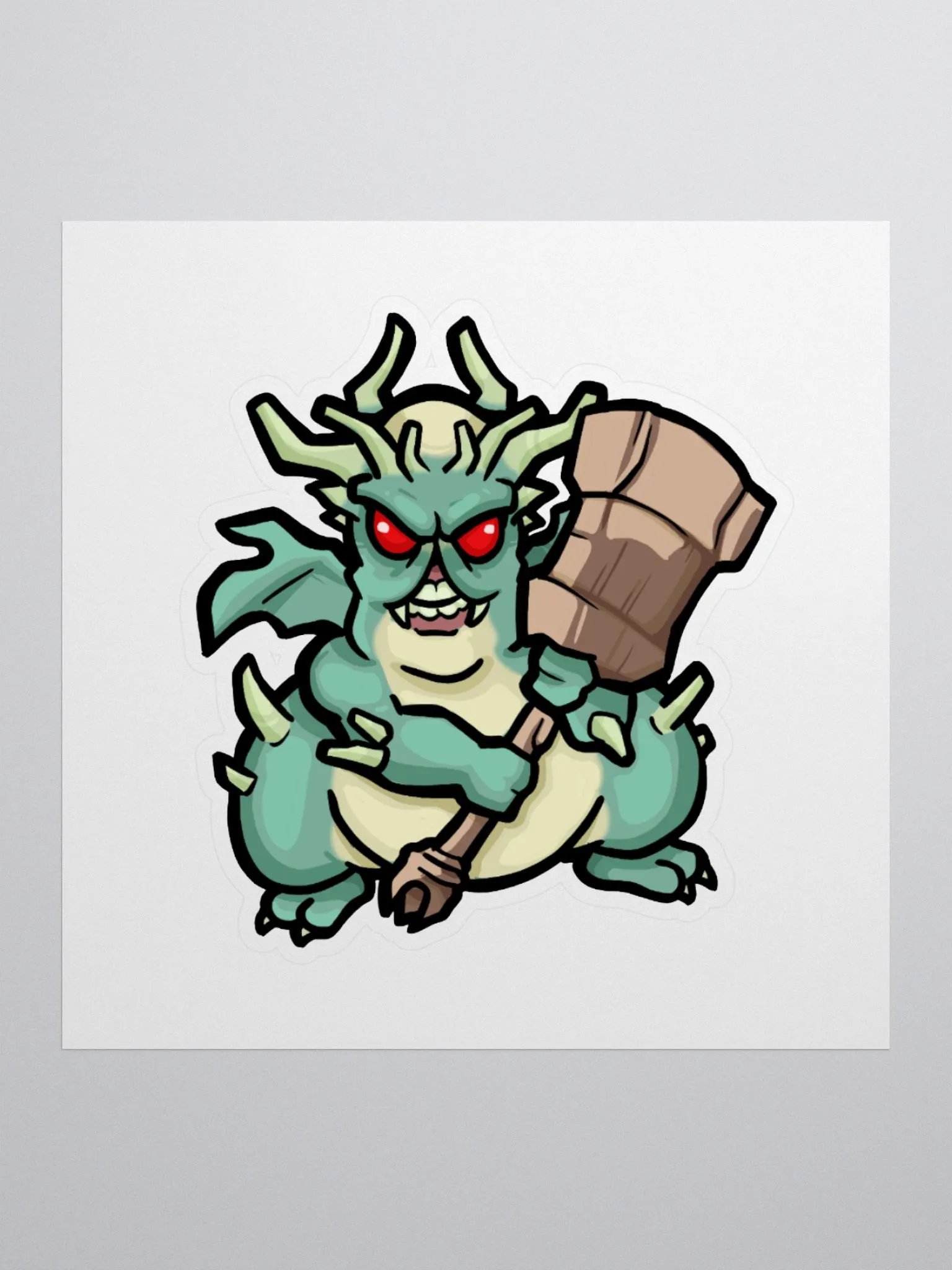 Asylum Demon Chibi Sticker product image (3)