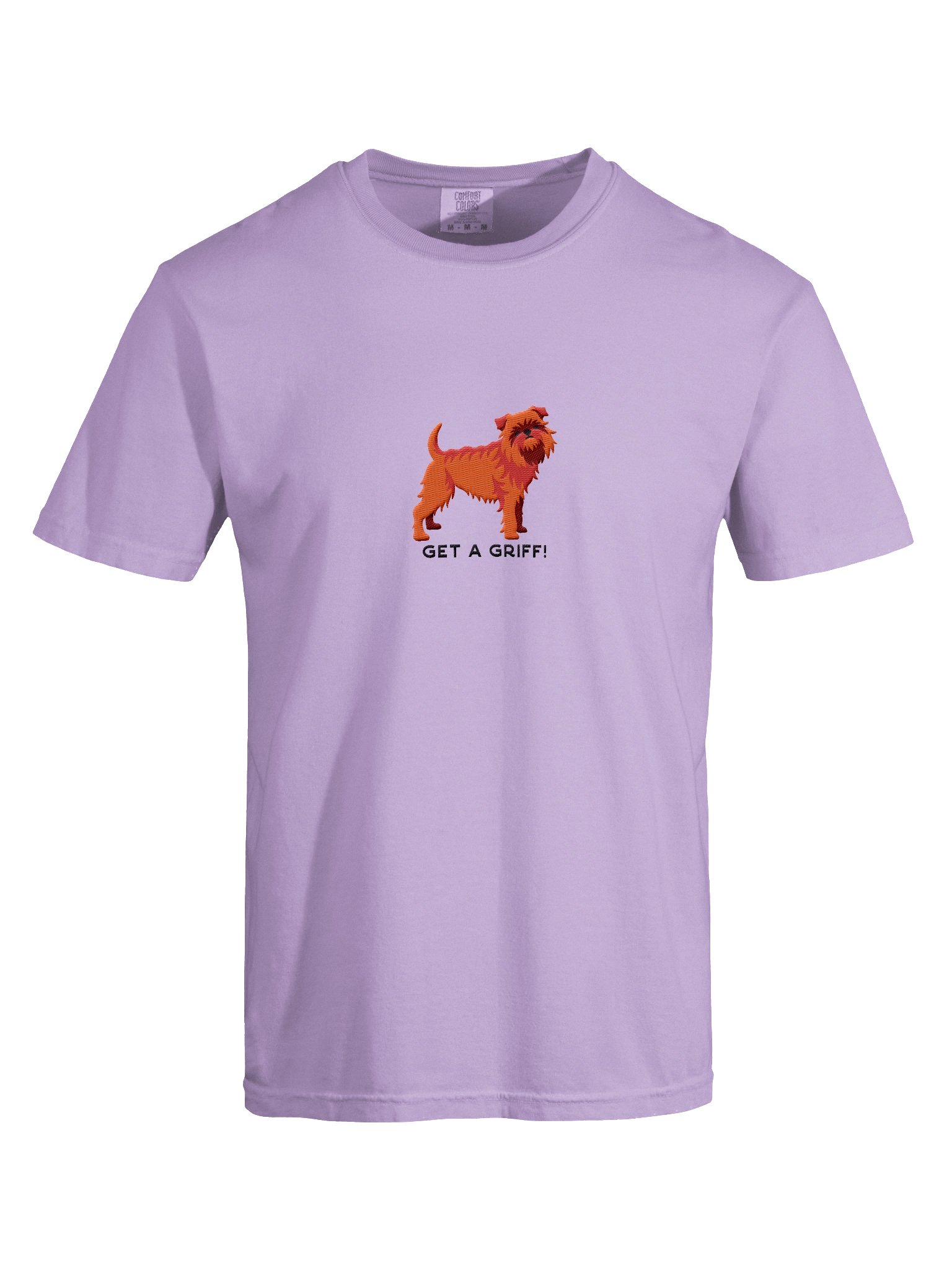 Get a Griff T-Shirt(Embroidered) of a Brussels Griffon(Red) product image (37)