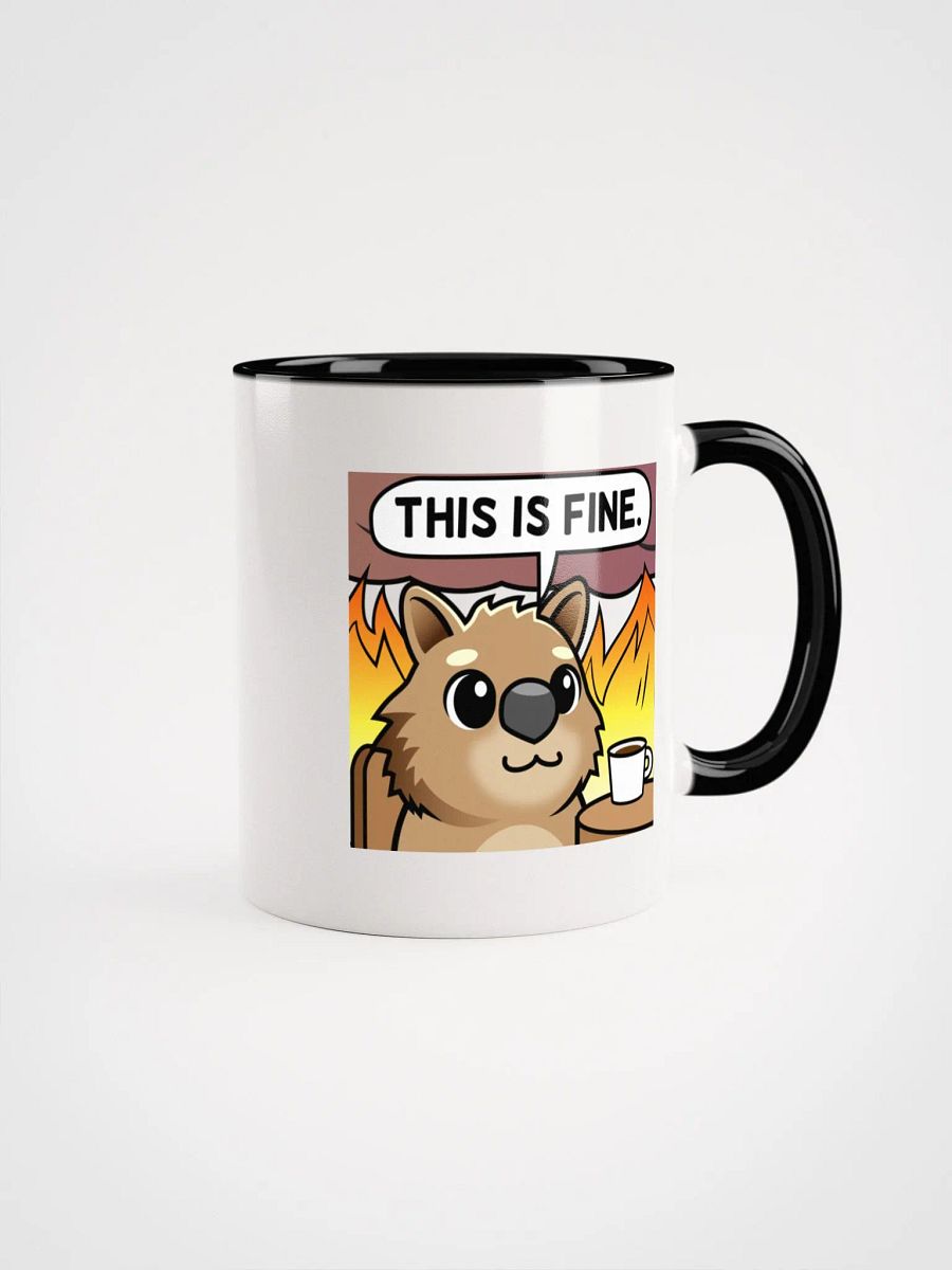 "This is fine" Coffee Mug product image (1)