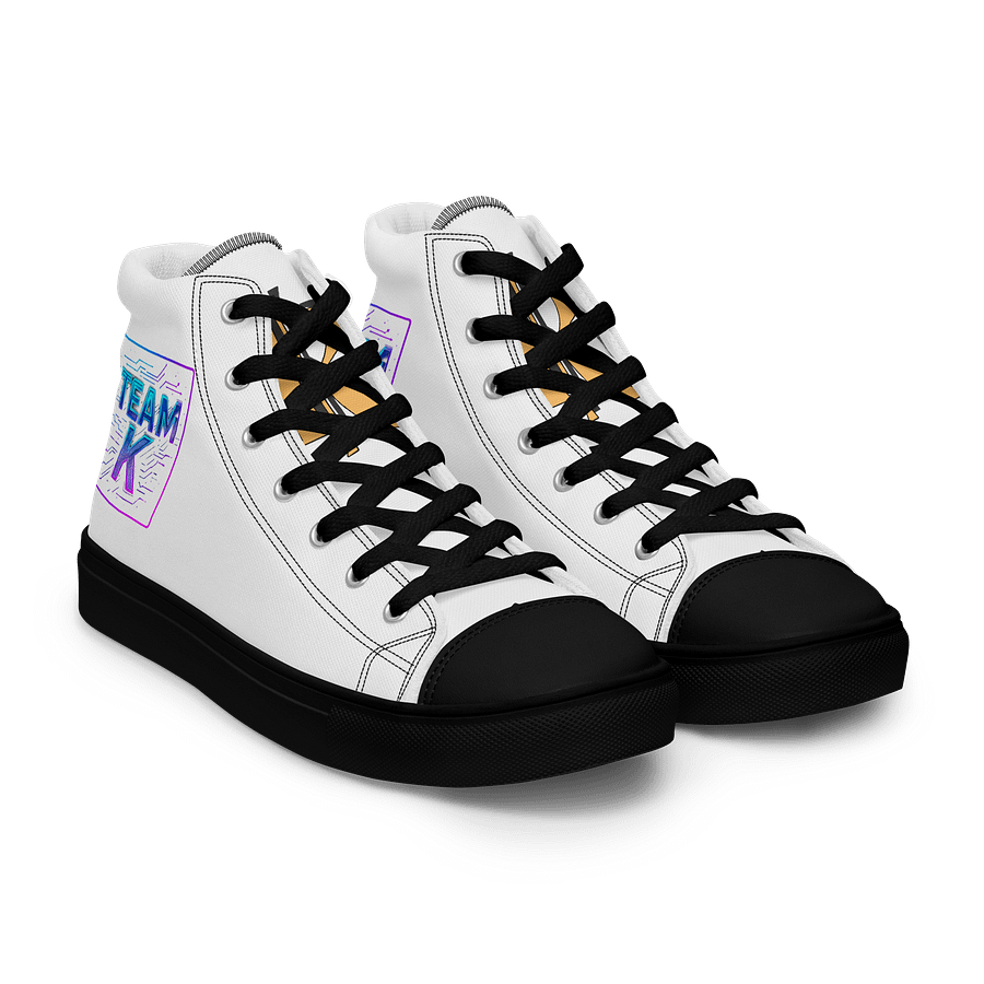 Team K V-11 Women's High Top Canvas Shoes product image (8)