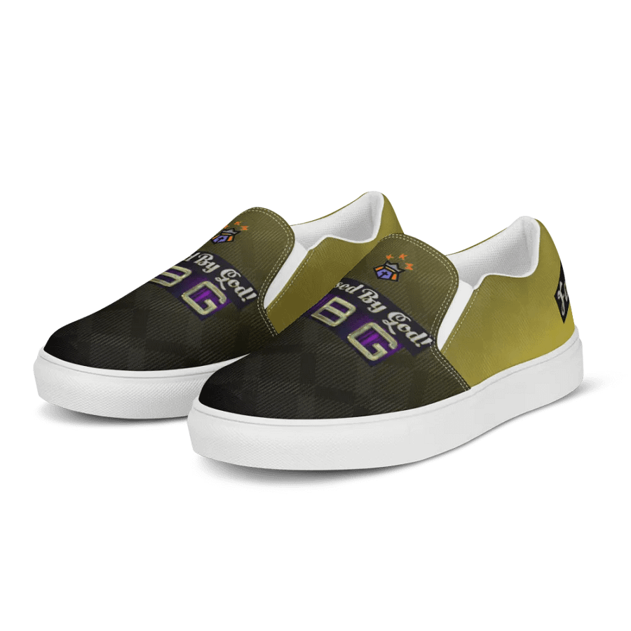BBG Goldish Gradient Men's Slip Ons product image (3)