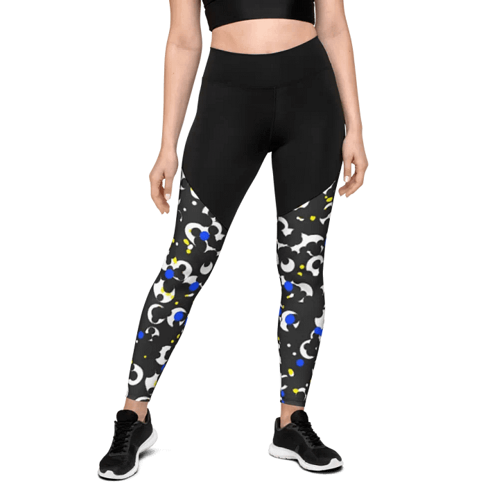 Drusella Watson's - Crescents - Sports Leggings With Pocket product image (2)