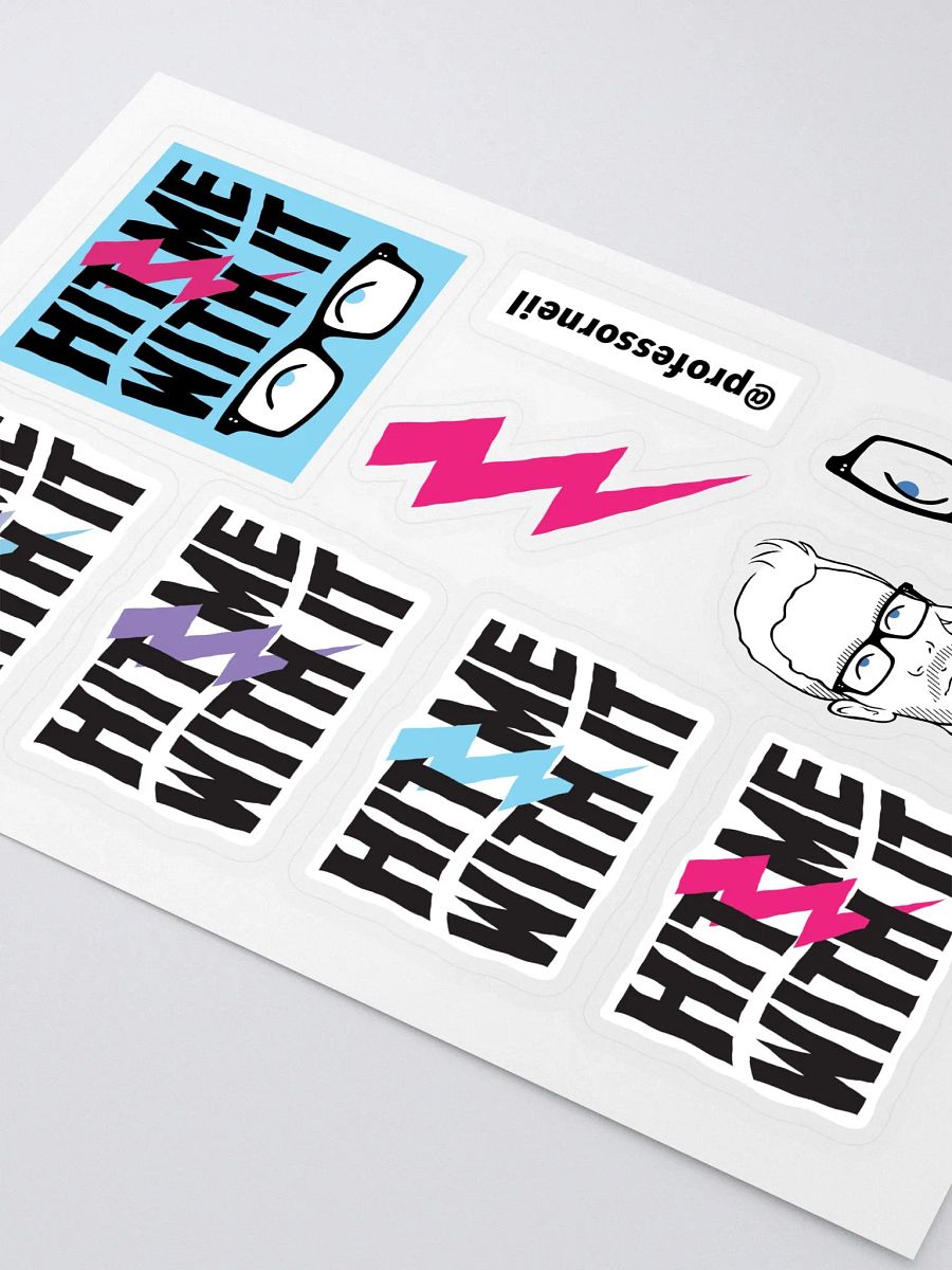 A sheet of stickers! product image (2)