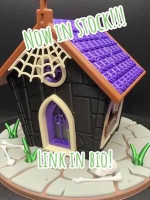 New Halloween abandoned mausoleum fairy house.@GellysGems @Bestbankbling #fyp #3dprinting #halloween #3dprinted 
