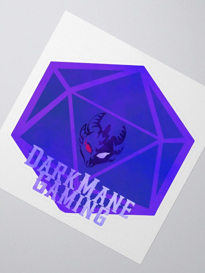 DarkManeGaming Logo Sticker (Sticker Series) product image (2)