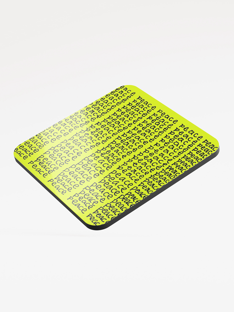 Peace 2 Coaster (Yellow) product image (3)