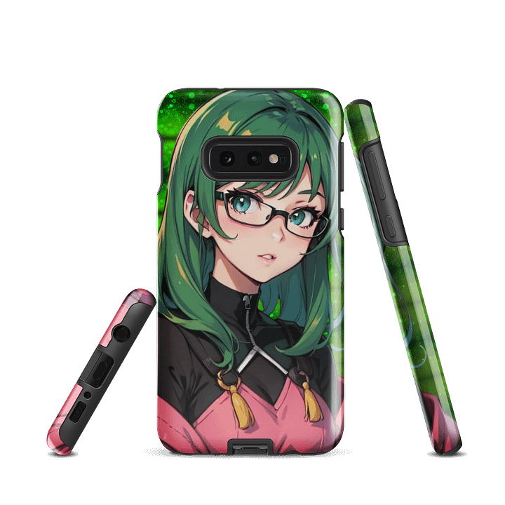 (Green WAIFU) K Case for Samsung product image (1)