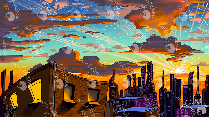 'Poizon Sunset' Print product image (1)