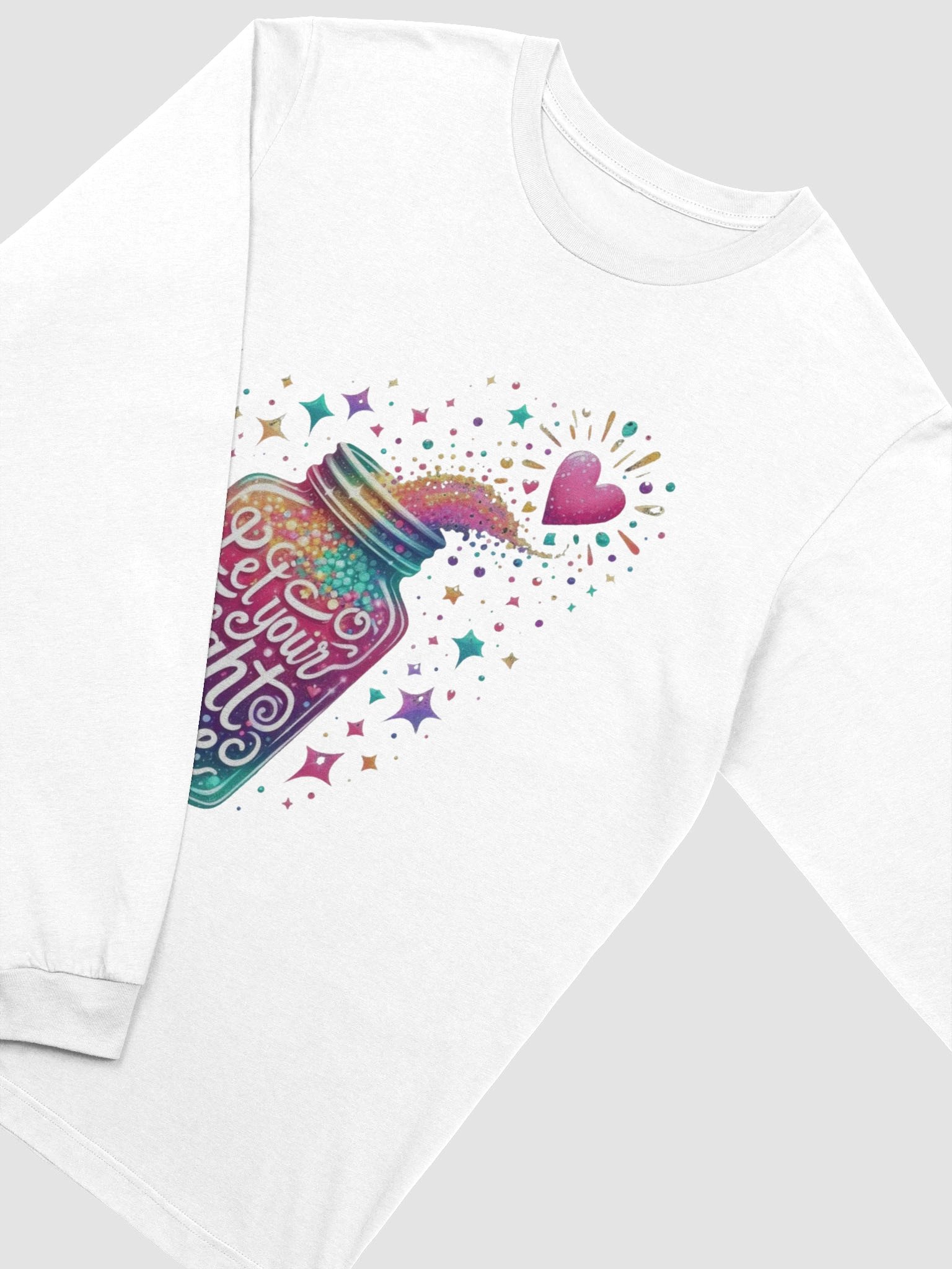 Radiant Light Jar Long Sleeve T-Shirt product image (2)