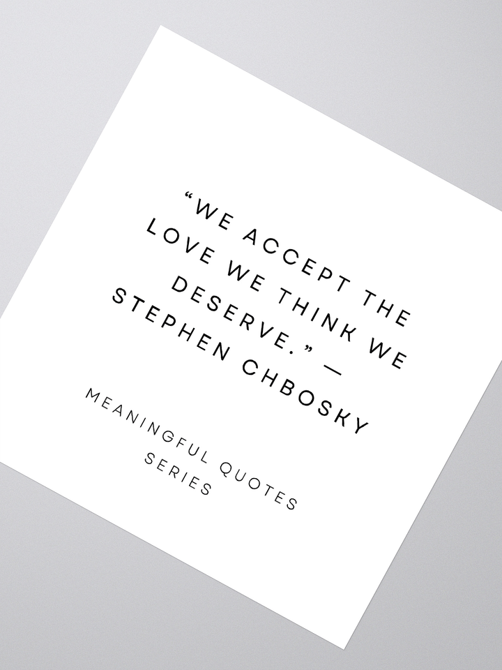 We Accept The Love. product image (2)