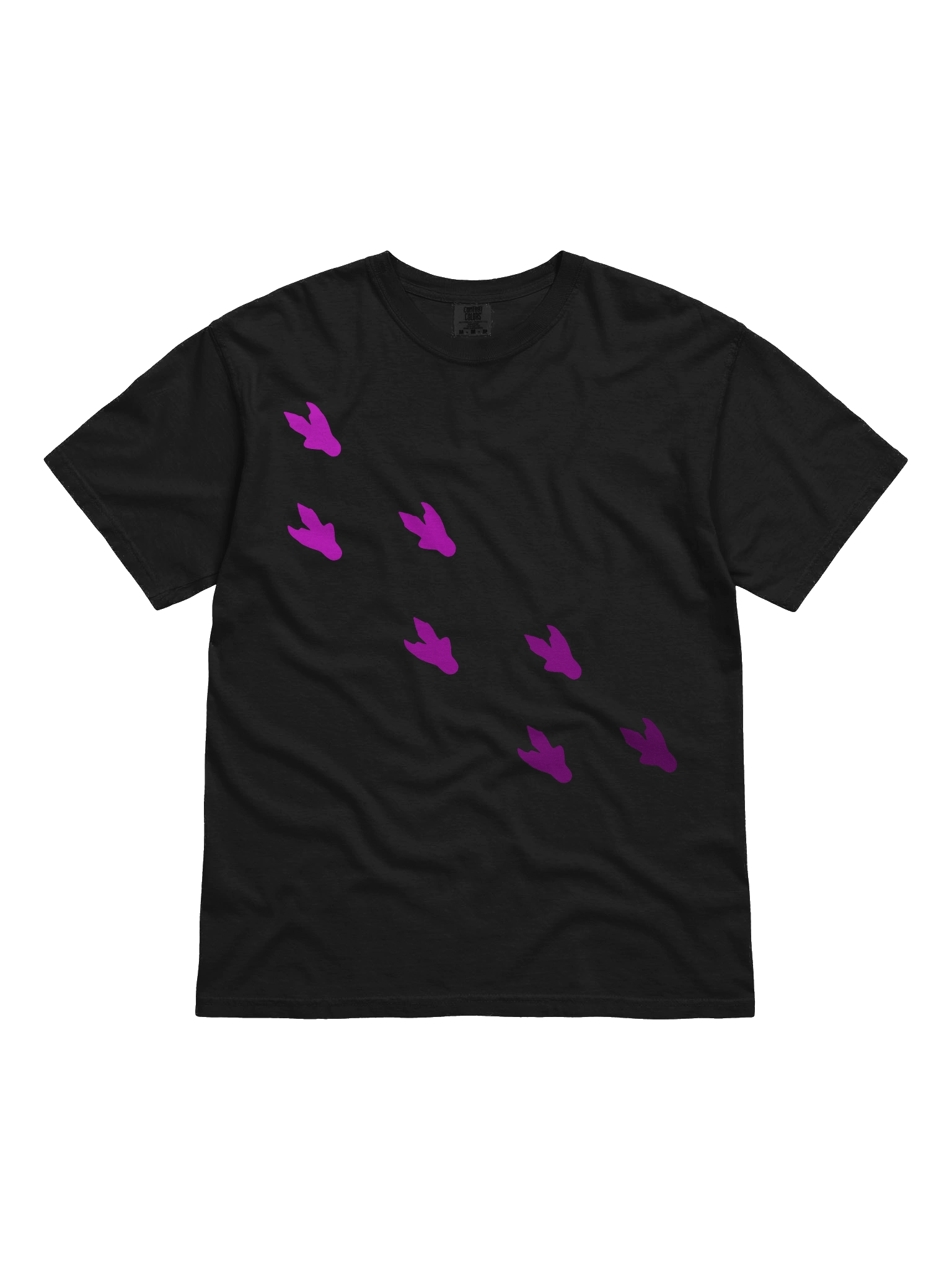 Raptor Tracks T-Shirt (Pink) product image (1)
