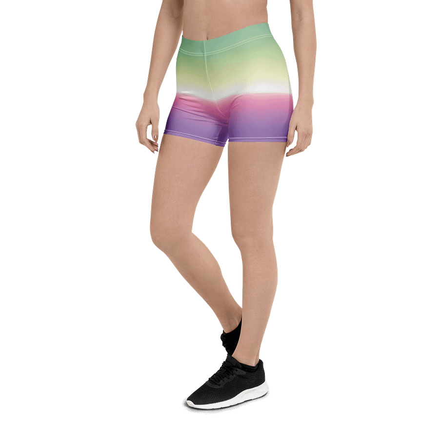 Genderfae Pride Gradient Bike Shorts product image (5)