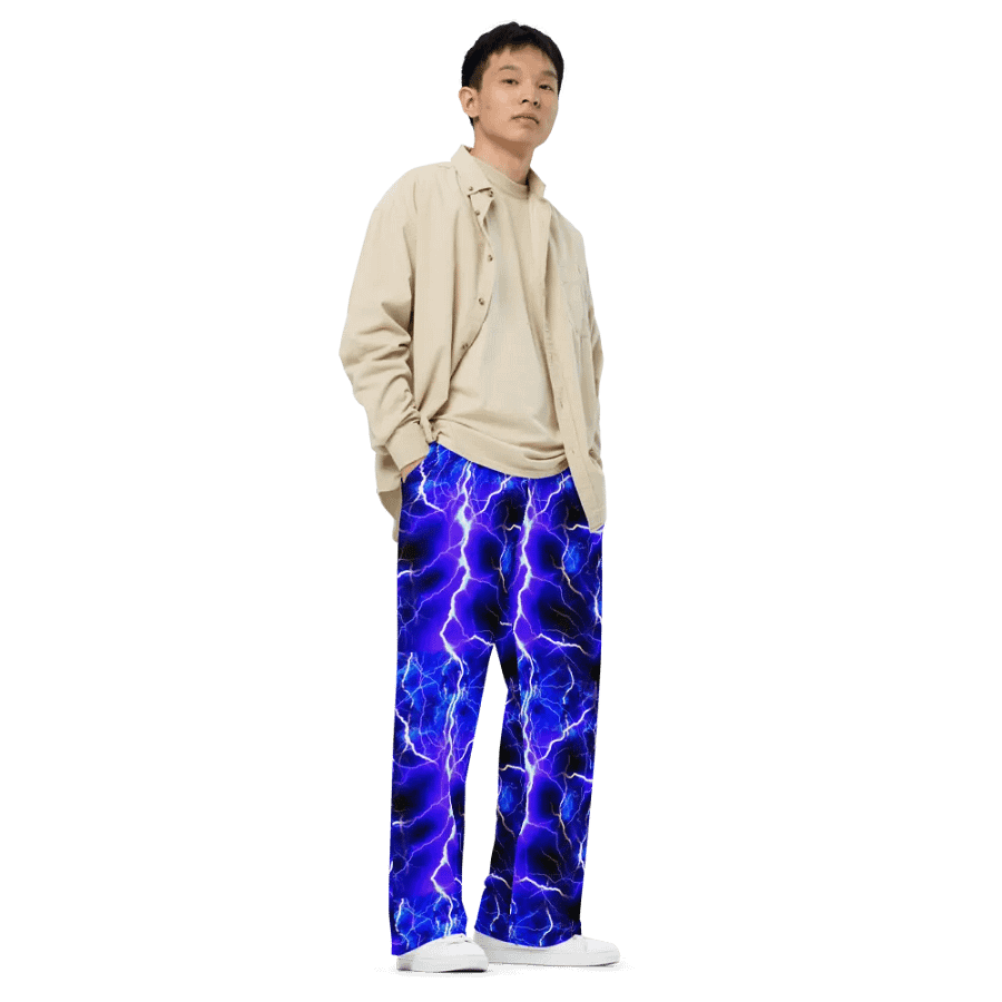 Blue Lightning Wideleg Pants product image (3)