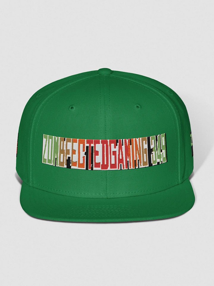 ZombfectedGaming 349 Snapback Flat Brim Cap product image (1)