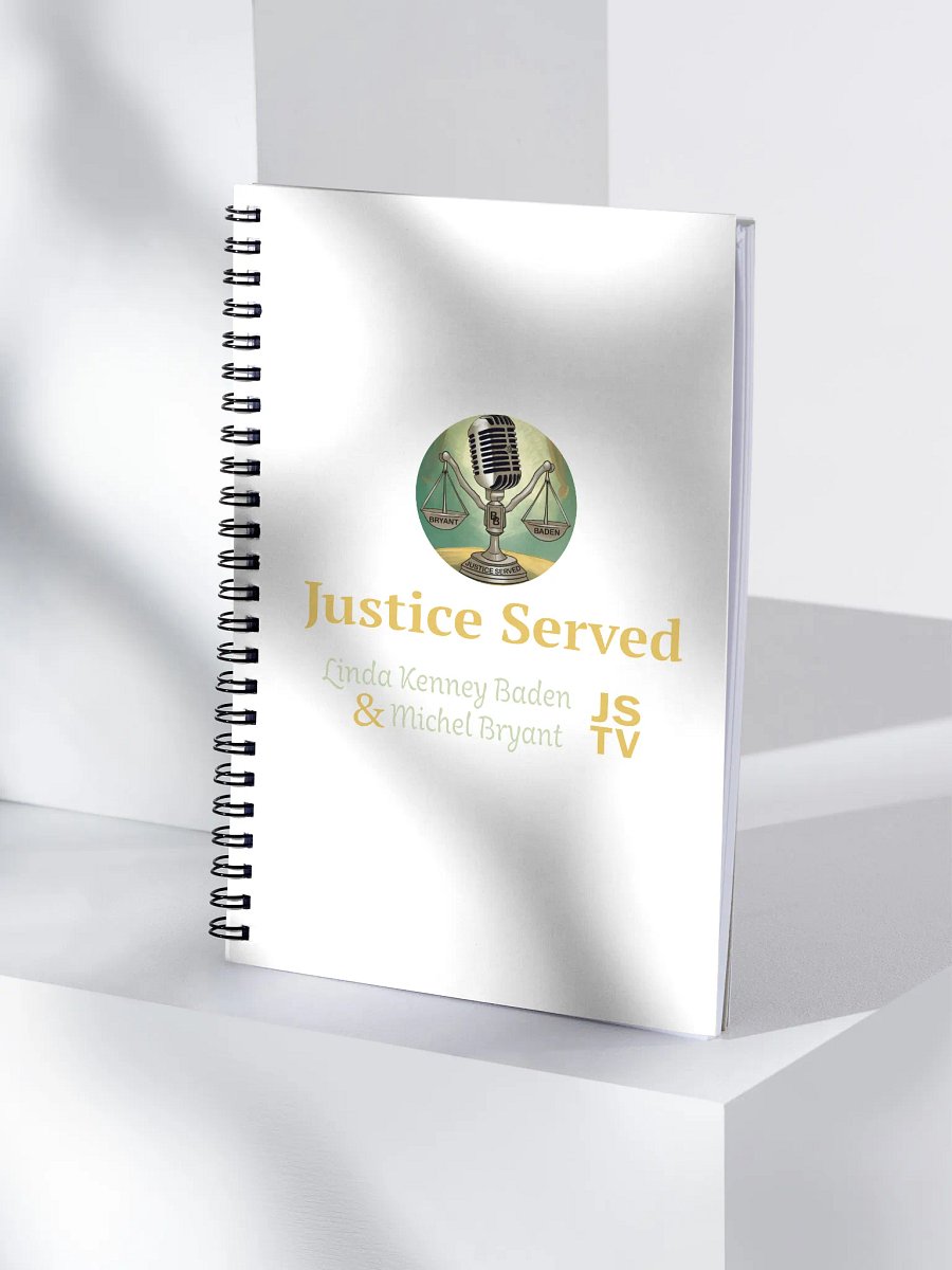 Justice Served TV Spiral Notebook product image (4)