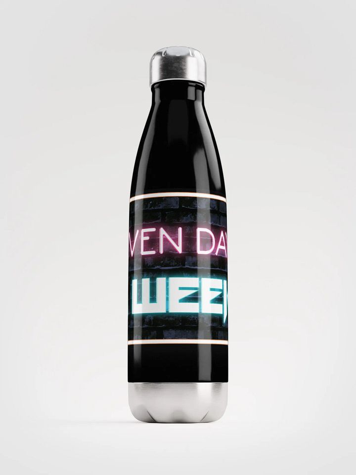 Seven Days A Week Water Bottle product image (1)