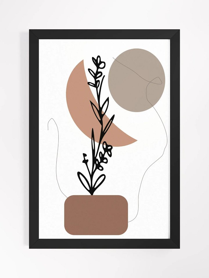 Botanical Harmony Framed Poster product image (2)