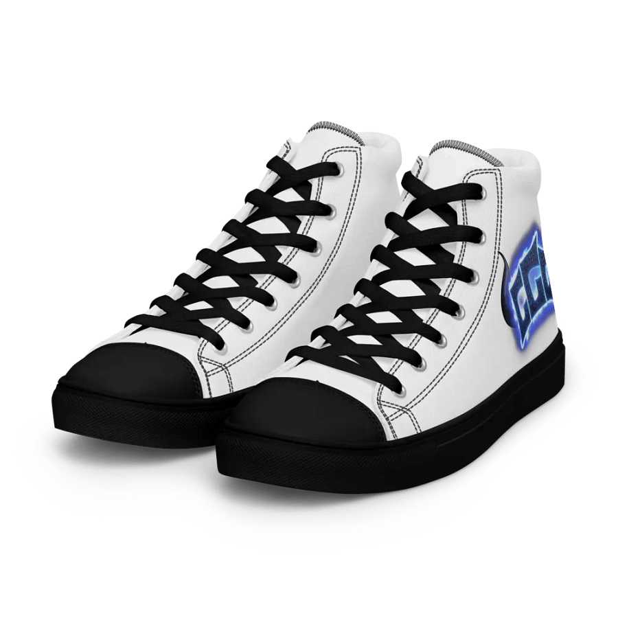 GGG Fire Logo High Top Canvas Shoes product image (5)
