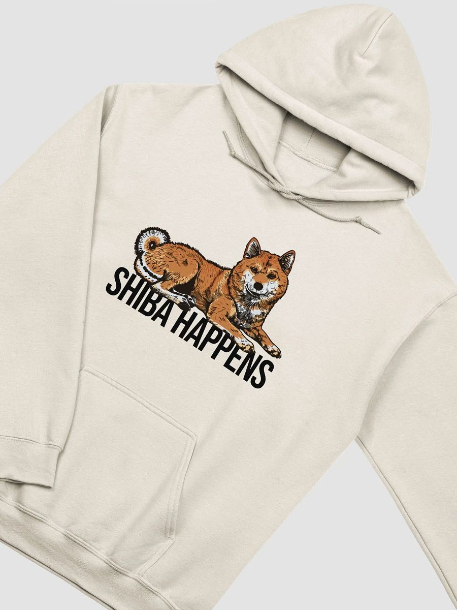 Shiba Happens Hooded Sweatshirt of a Shiba Inu | Funny Hoodie for Shiba Inu Paw-rents product image (22)