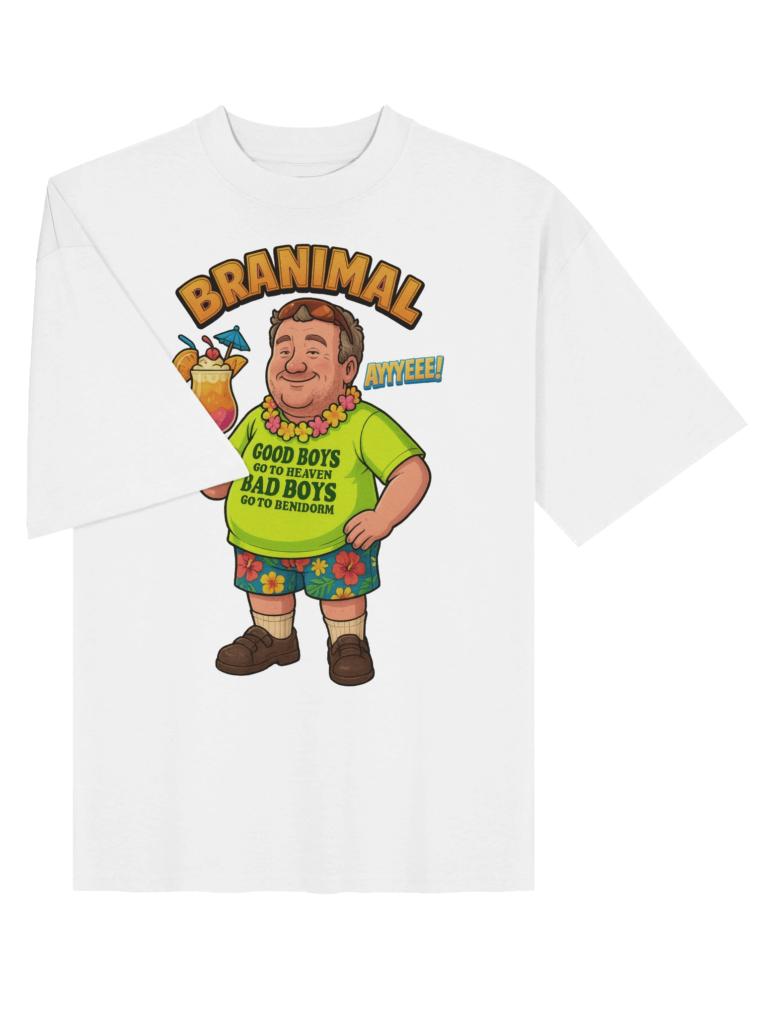 BRANIMAL Oversized T-Shirt product image (14)