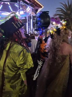 Dancing at Scooter’s Monster Bash 2025 in The Villages, Florida. This took place at Spanish Springs. The Villages is a nationally known 55+ retirement community offering: ninety miles of golf cart trails with grocery stores, doctors, and restaurants accessible by golf cart.  Over 3,000 social clubs and interest groups and live music 365 days a year (weather permitting!) #thevillages #thevillagesflorida #retirementcommunity #scootersmonsterbash #halloween 