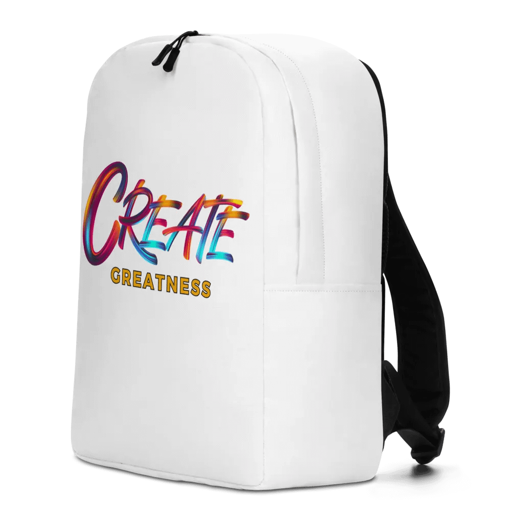 Create Greatness Large Print Backpack product image (11)