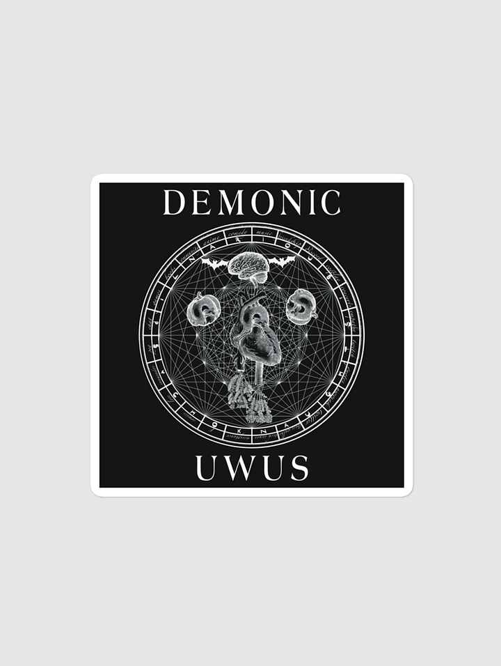 Demonic UwUs Sticker product image (1)