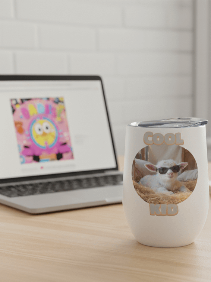 Cool Kid Wine Tumbler product image (1)