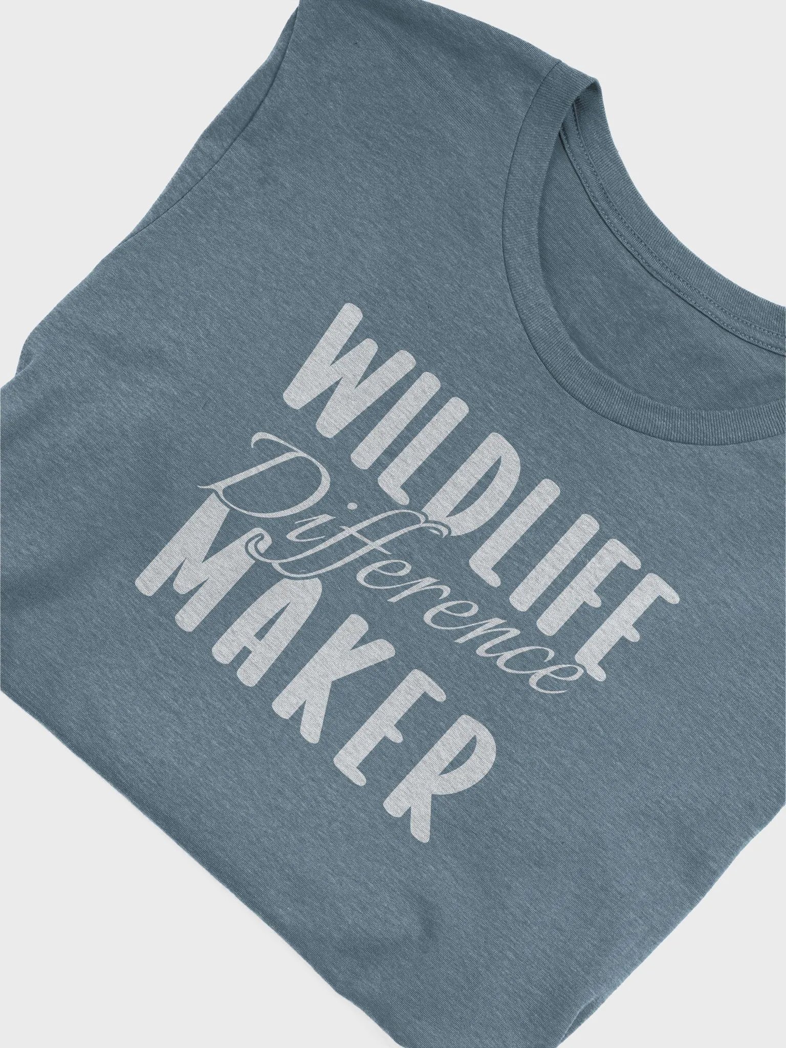Wildlife Difference Maker T-Shirt, Nature Lover Gift, Wildlife Lover T-shirt product image (2)