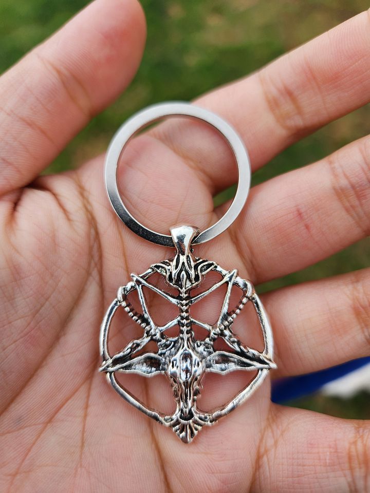 Baphomet Keychain product image (1)