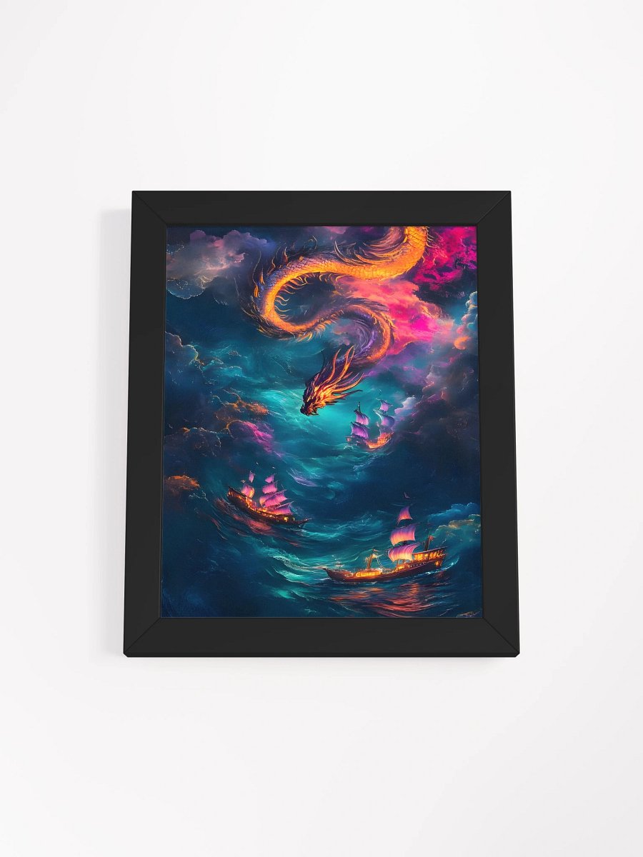 Awakens Fantasy Dragon Wall Art Digital Print product image (3)