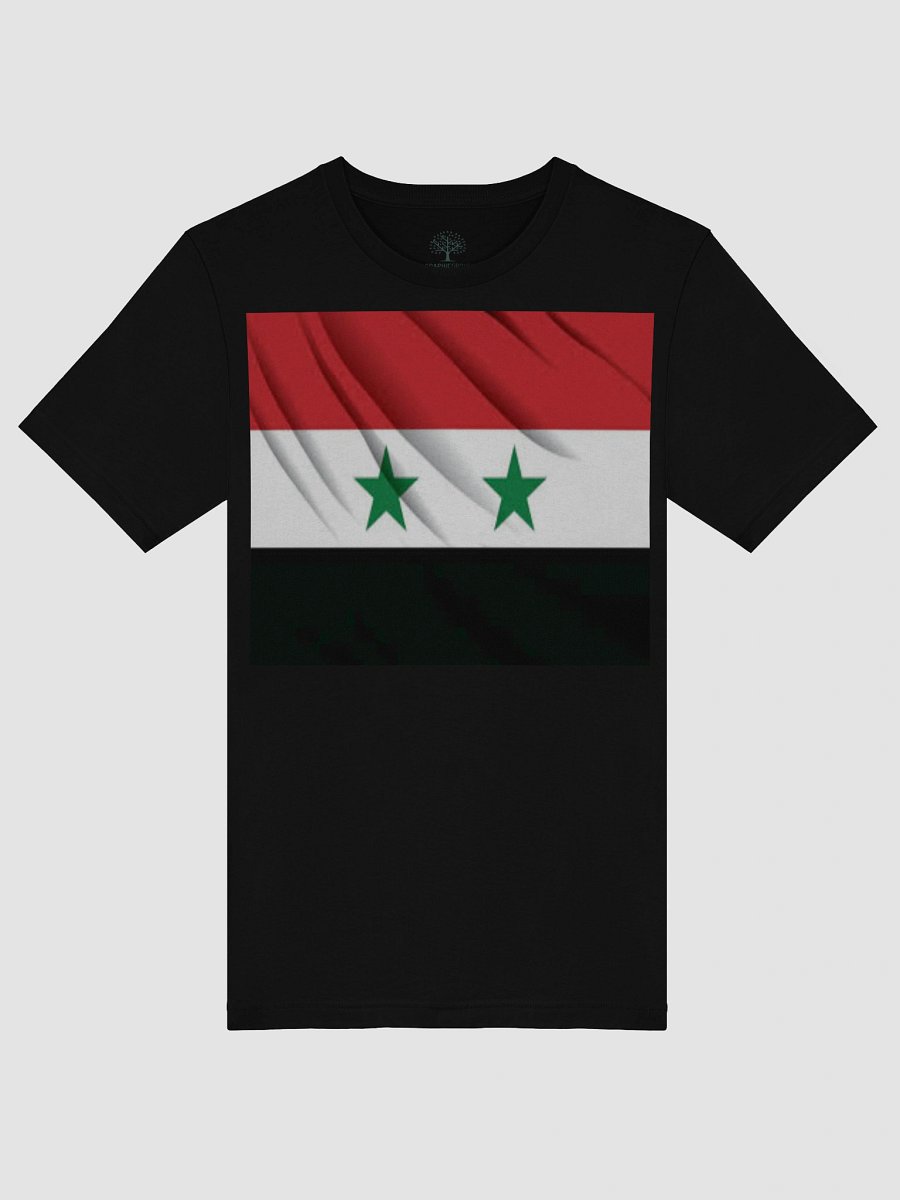 Unisex Supersoft T-Shirt with Syria National Flag Design - Multiple Colours and Sizes Available product image (46)
