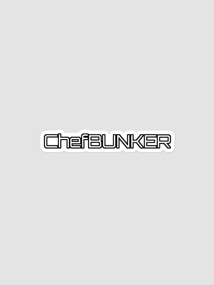 ChefBUNKER OG Kiss Cut Stickers product image (1)