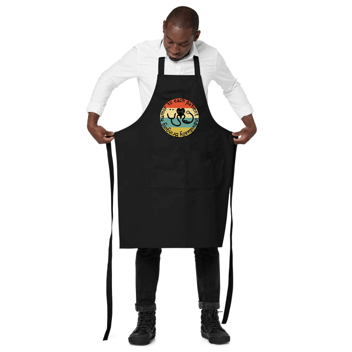 Bringing humor to each patient individually Apron product image (5)