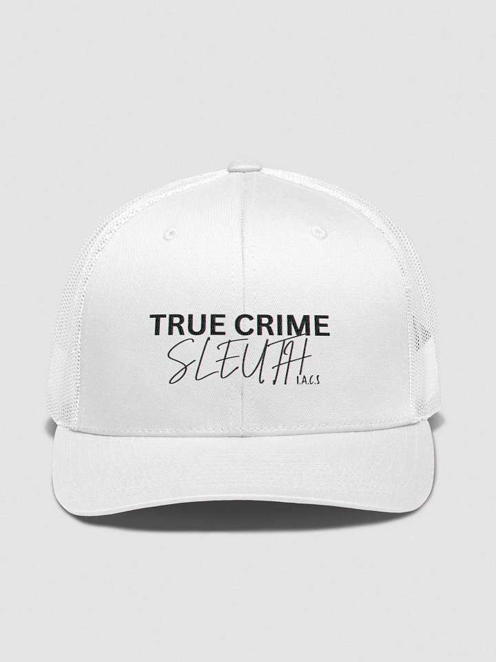 TRUE CRIME SLEUTH CAP product image (1)