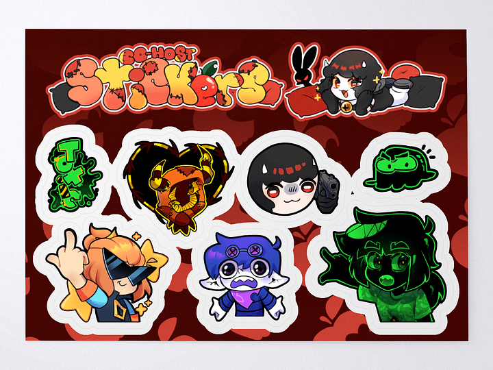 The Co-Host Sticker Pack Vol. 2 product image (2)