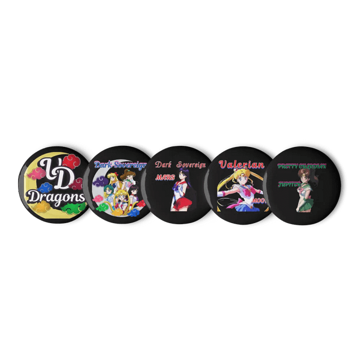 sailor moon badges product image (1)