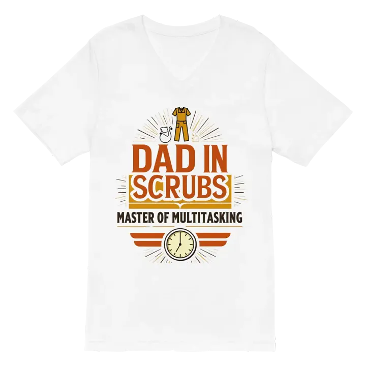 Master of Multitasking Dad V-Neck Tee product image (2)